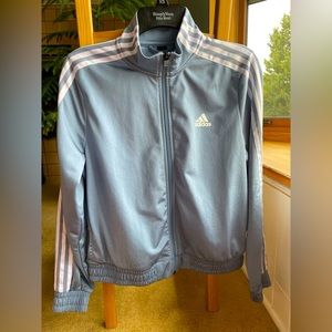 Light Blue Adidas Track Suit Jacket